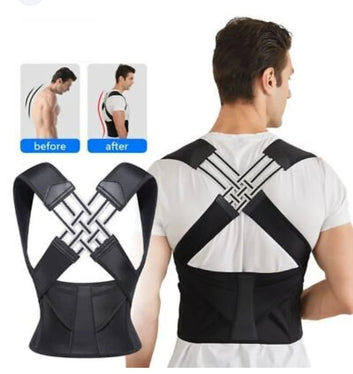 PostureFlex Pro: Adjustable Back & Shoulder Support Belt